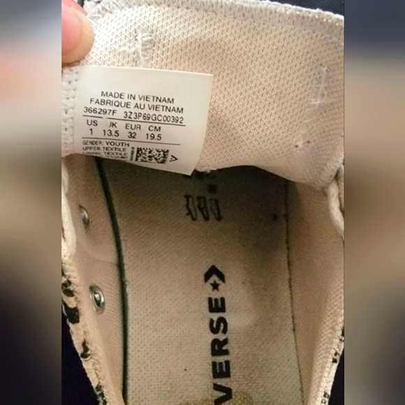 Convese Leopard Sneaker Youth - Picture 3 of 6